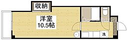 アスティオン鹿田 2Kの間取図画像