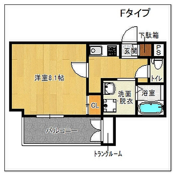 同じ建物の物件間取り写真 - ID:240027990898