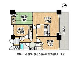 リバティパーク枚方Ｄ棟　中古マンション 3LDKの間取り