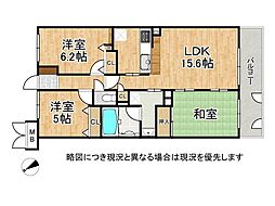 間取図画像 3LDK