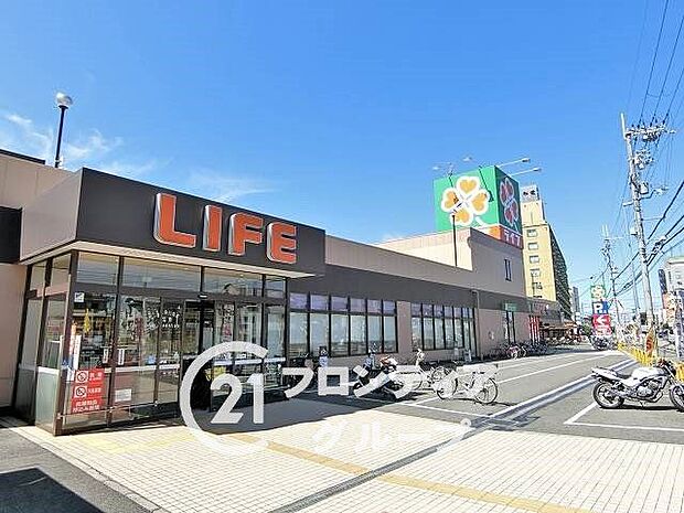 ライフ御殿山店 徒歩8分。 600m