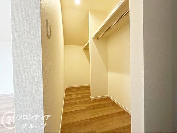 充実した収納スペースなので、お子様が大きくなって、荷物が増えてもたっぷり収納しておけますね