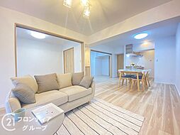 寝屋川コーポラス　中古マンション 3LDKのリビング/ダイニング