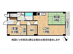 間取図画像 2SLDK