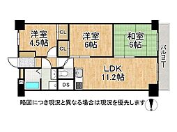 間取図画像 3LDK