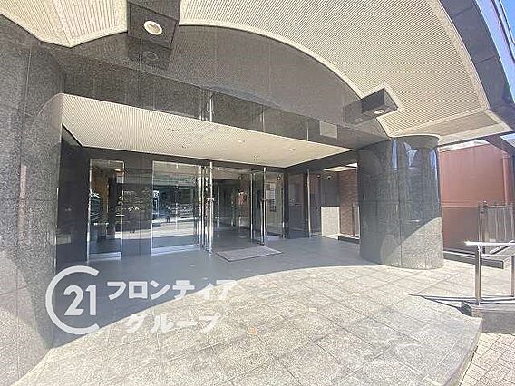 マンションの入...