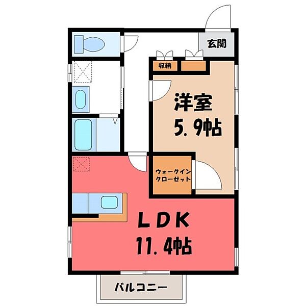 同じ建物の物件間取り写真 - ID:209005353317