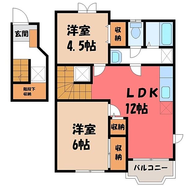 同じ建物の物件間取り写真 - ID:209005537202