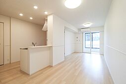 JR水戸線 新治駅 徒歩11分の賃貸アパート 1階1LDKのリビング/ダイニング