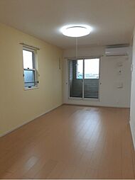 東武宇都宮線 野州平川駅 徒歩5分の賃貸アパート 2階1LDKのリビング/ダイニング