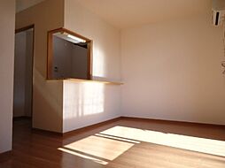 JR水戸線 下館駅 徒歩11分の賃貸アパート 1階1LDKのリビング/ダイニング