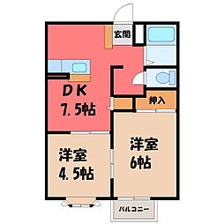 東武日光線 新大平下駅 徒歩15分