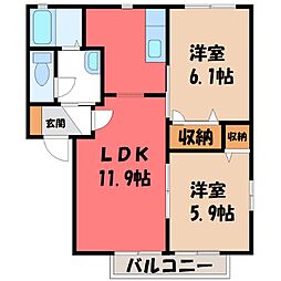 真岡鐵道 下館二高前駅 徒歩26分