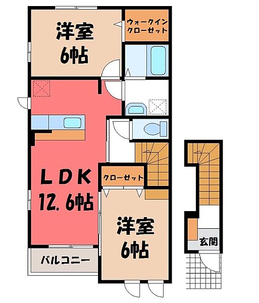 apartment 栃木県小山市東城南４丁目28-3　関口ビル1階