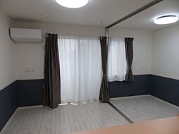 JR水戸線 小田林駅 徒歩12分の賃貸アパート 1階1LDKのリビング/ダイニング