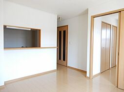 JR水戸線 川島駅 徒歩20分の賃貸アパート 2階2LDKのリビング/ダイニング