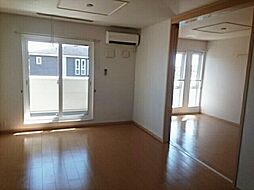 JR水戸線 川島駅 徒歩20分の賃貸アパート 2階2LDKのリビング/ダイニング