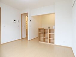 JR東北本線 小山駅 バス40分 県営横倉第一住宅南 下車 徒歩7分の賃貸アパート 1階2LDKのリビング/ダイニング