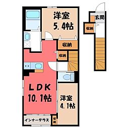 JR東北本線 間々田駅 3.5km 2階/-