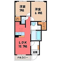 JR東北本線 小山駅 バス26分 安房神社入口下車 徒歩7分 1階/-