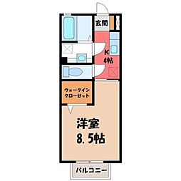 JR東北新幹線 小山駅 バス20分 城南高校西下車 徒歩3分