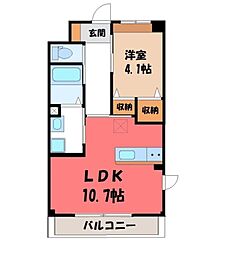 JR両毛線 栃木駅 徒歩6分