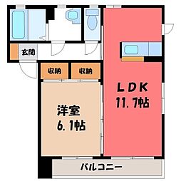 フェアリーハイツ B 2階/-