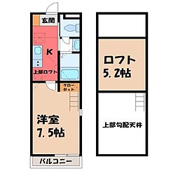 Raffine 栃木 2階/-