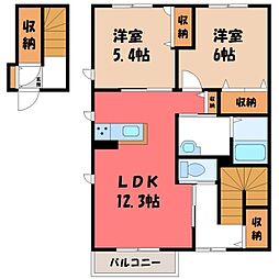 エスポワール B 2階/-