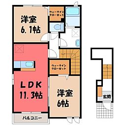 ベル・メゾン II 2階