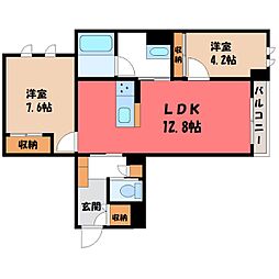 ラナフラット 2階/-