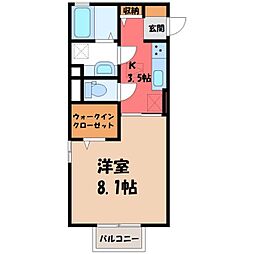クラージュ 1階/-