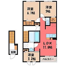 ディアマン・ノワール B 2階/-