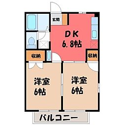 JR水戸線 玉戸駅 徒歩17分 2階/-