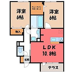 シャ ティグレ 弐番館 1階