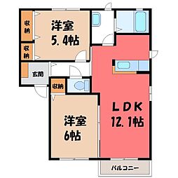 グランメールコート D 2階