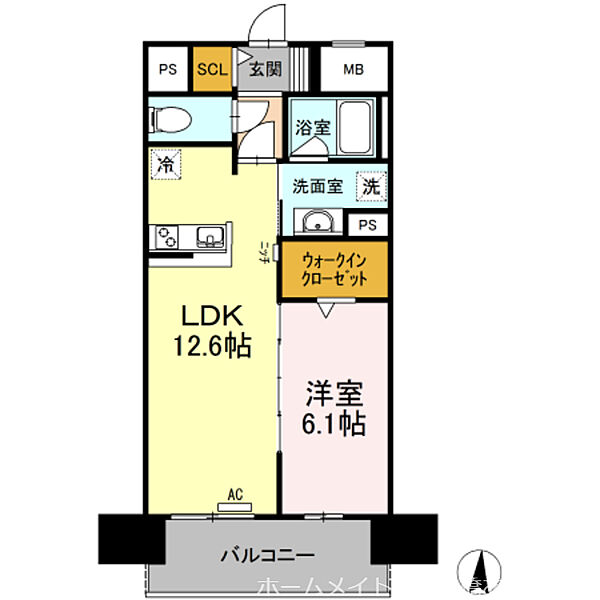 同じ建物の物件間取り写真 - ID:223031826582