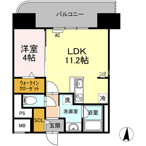 同じ建物の物件間取り写真 - ID:223032453025