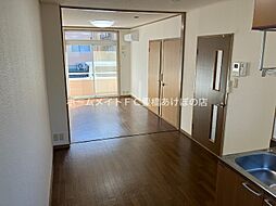 サンヒルズ鷹丘　C 1階1LDKのリビング/ダイニング