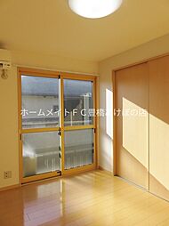 リビングタウン下地　A 2階2DKのリビング/ダイニング