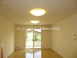 ハイム杉山　A棟 1階1LDKのリビング/ダイニング