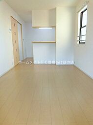 アンジュSaki 2階2LDKのリビング/ダイニング