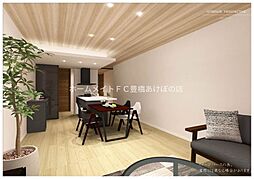 アルフラット オリーブ 3階2LDKのリビング/ダイニング