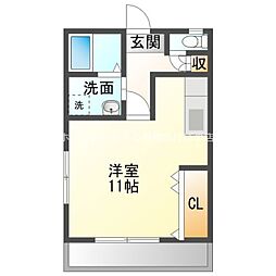 間取図画像 ワンルーム