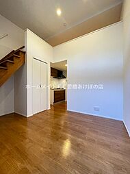 リバーサイド花田 1階ワンルームのリビング/ダイニング