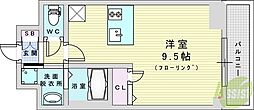 プレサンス新大阪クレスタ 1Kの間取図画像