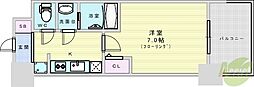 BRANSIESTA加島 1Kの間取図画像