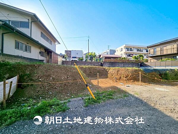 【外観写真】？現状ではまだパッと見、区画が見えないので現地でご説明させてください。