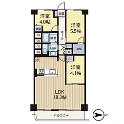 間取図画像 3LDK