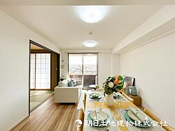 フィスナレジデンスセンター南 3LDKのリビング/ダイニング